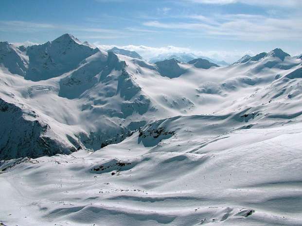 Снежный Кавказ.