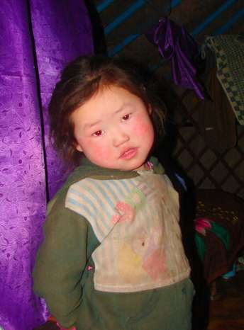 Монгольская девчонка.